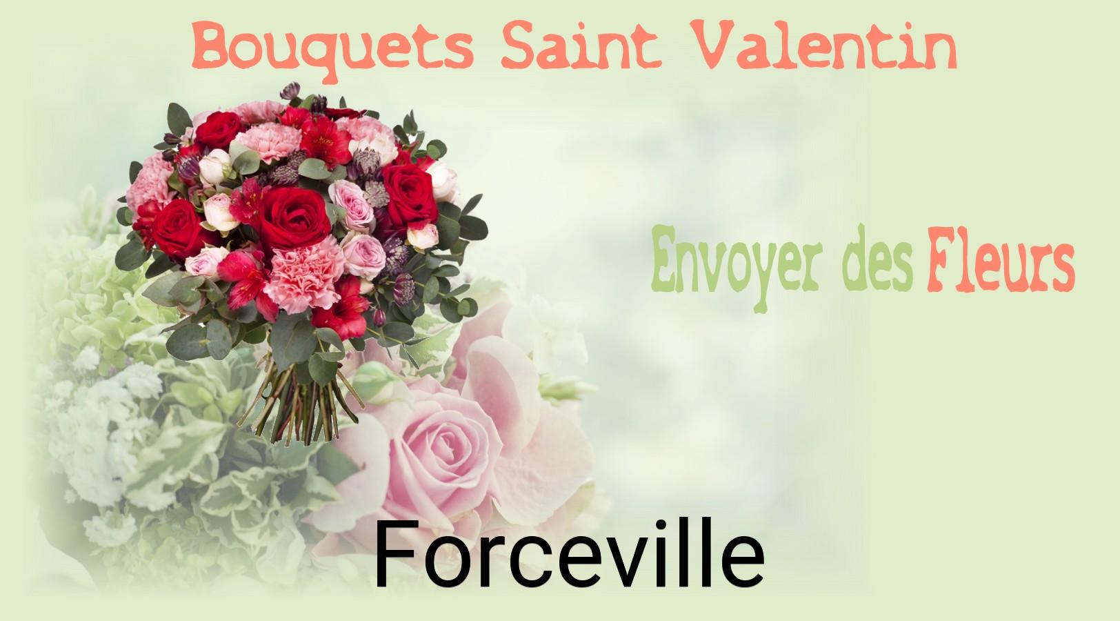 Roses de Saint-Valentin livrées à Forceville